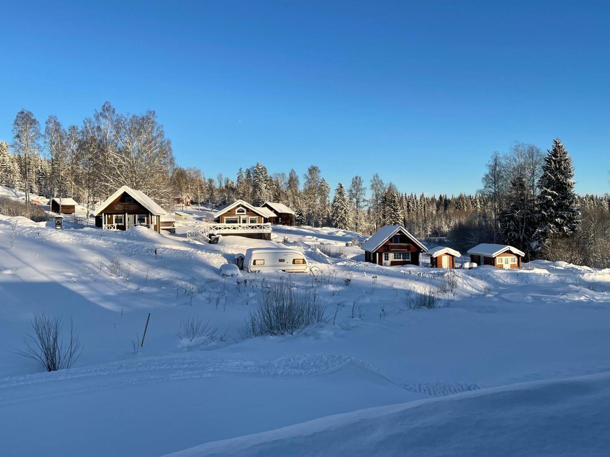 Stuga I Valfjaellet Åmotfors Exteriör bild