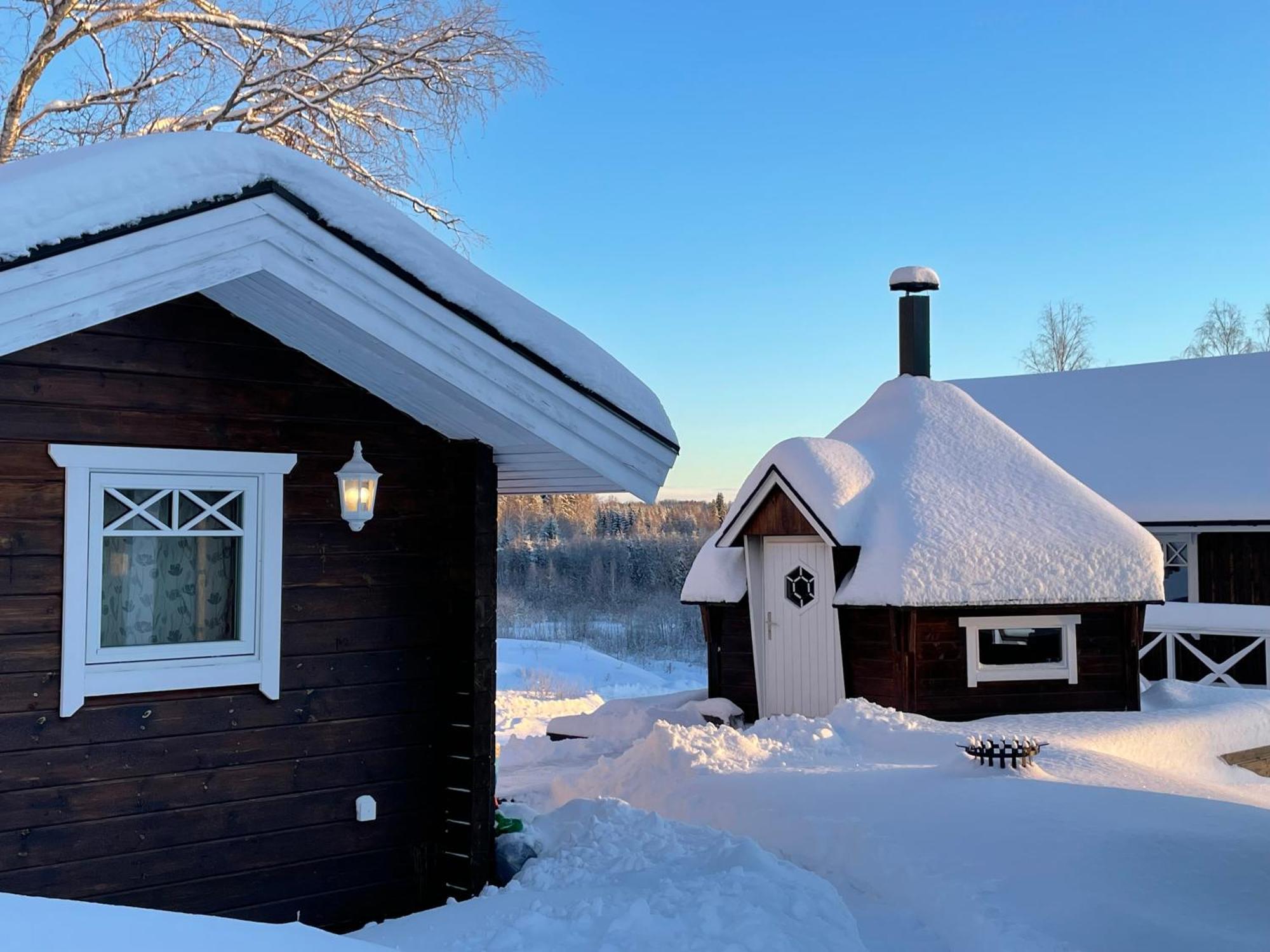 Stuga I Valfjaellet Åmotfors Exteriör bild